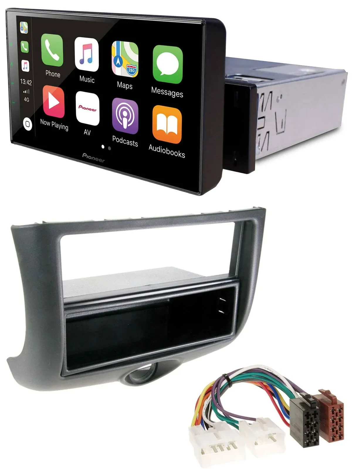 Pioneer Bluetooth MP3 DAB USB Autoradio für Toyota Yaris (1999-2003)