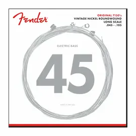 Струны для бас-гитары Fender 7150 Pure Nickel Long Scale 45-105