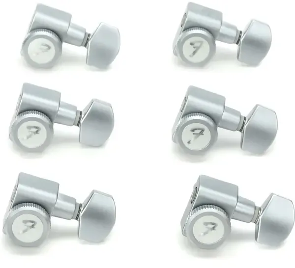 Колки гитарные Fender Stratocaster/Telecaster Locking Tuners 6L Brushed Chrome