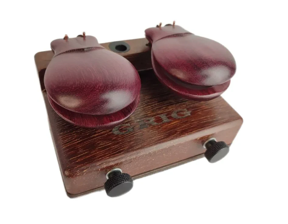Кастаньеты Grig GCA-1PH оркестровые, на подставке, амарант