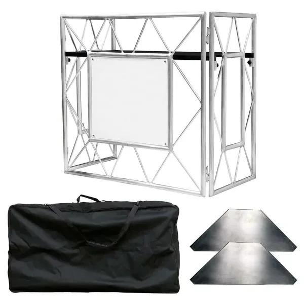 Eliminator Lighting PRO EVENT TBL 2 Workstation + Aluminum Shelves+ Carry Bag...