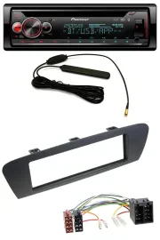 Автомагнитола для Renault Scenic (с 2009) Pioneer USB DAB MP3 Bluetooth CD коричневый