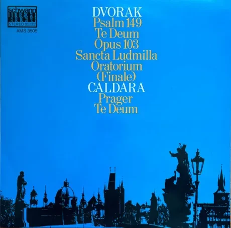 Виниловая пластинка Dvorak – Psalm 149, Te Deum Op. 103, Sancta Ludmilla Oratorium (Finale) / Prager Te Deum Б/У