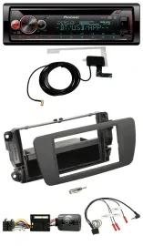 Автомагнитола Pioneer DAB, CD, USB, Bluetooth для Seat Ibiza, серый