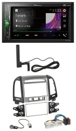Pioneer MP3 DAB AUX 2DIN Bluetooth Autoradio für Hyundai Santa Fe 3 Schalter 06-
