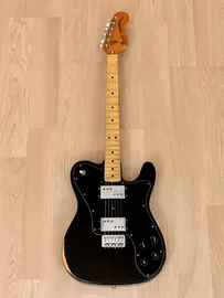 Электрогитара Fender Telecaster Deluxe HH Black w/case USA 1978