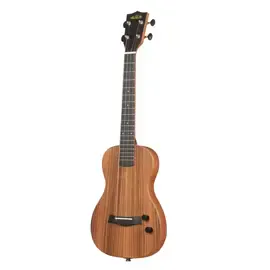 Укулеле Kala KA-SB-ACA-T Acacia Solid Body A/E Tenor Ukulele, Natural w/ Gig Bag