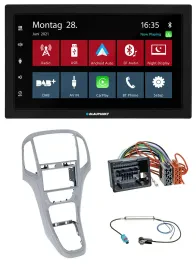 Blaupunkt MP3 Bluetooth DAB 2DIN USB Autoradio für Opel Astra J ab 2009 Platinsi