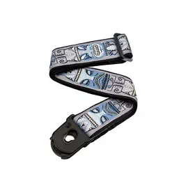 Ремень для гитары с фиксатором Planet Waves 50PLA02 Planet Lock "Tiki"