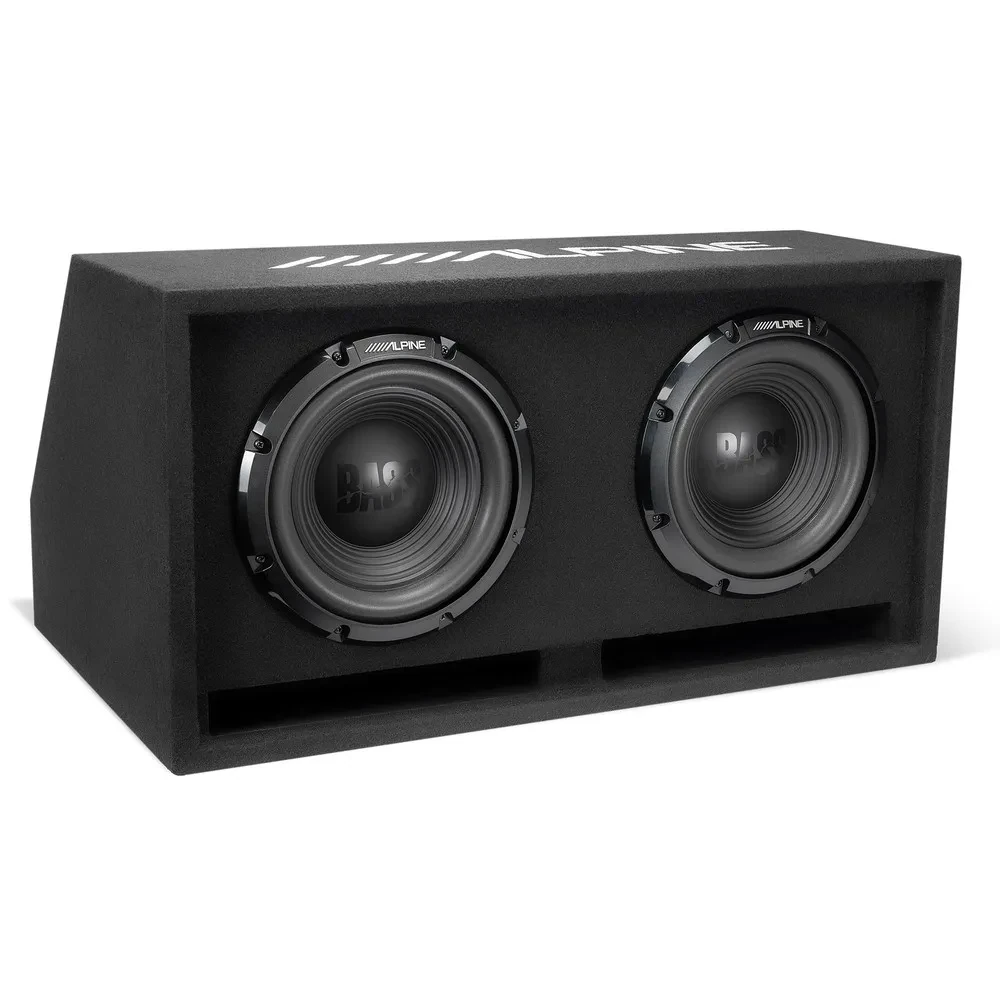 Alpine W-DB10V Loaded Dual 10" Vented Subwoofer Enclosure