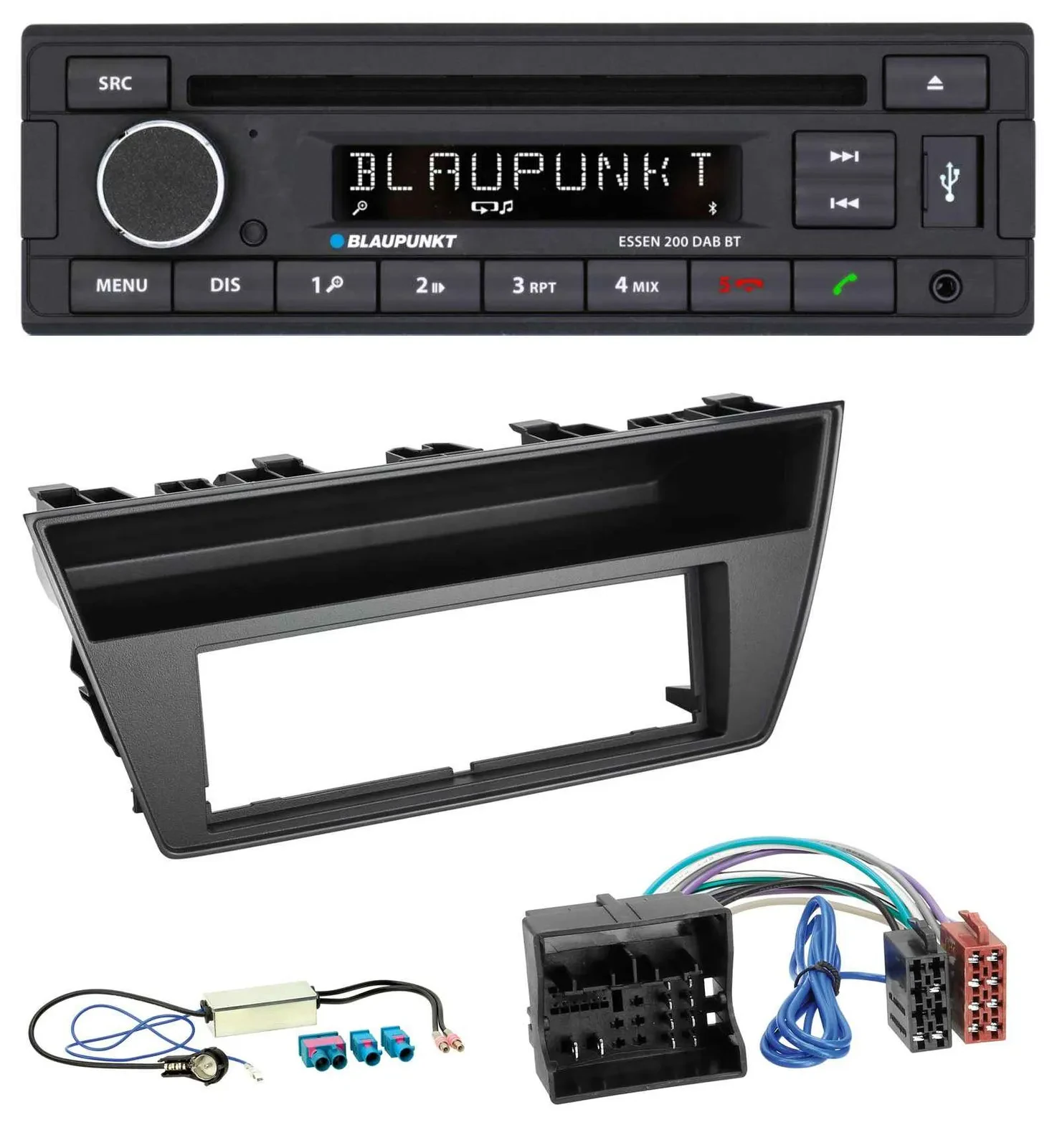 Автомагнитола Blaupunkt USB MP3 Bluetooth DAB CD для Skoda Fabia III (2014–2020)