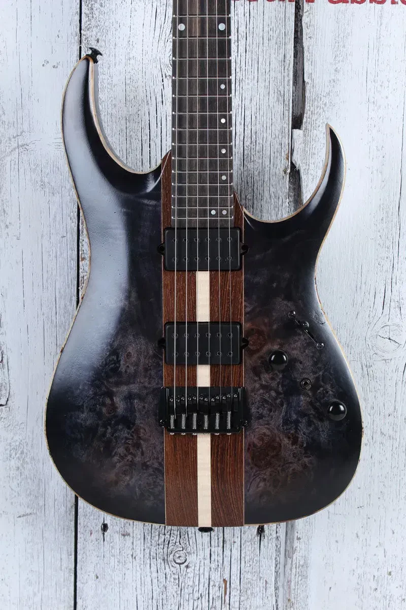 Б/У электрогитара Ibanez RGA21P1PB H-H, 24 лада, 25.5", Deep Twilight Burst Low Gloss, с чехлом
