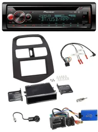 Pioneer Lenkrad DAB CD Bluetooth USB Autoradio für Chevrolet Spark 2013-2015
