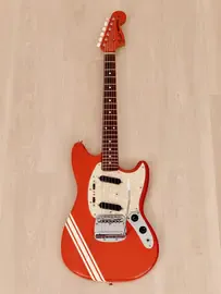Электрогитара Fender Competition Mustang '73 Vintage Reissue MG73-CO Fiesta Red 2008 Japan w/gigbag