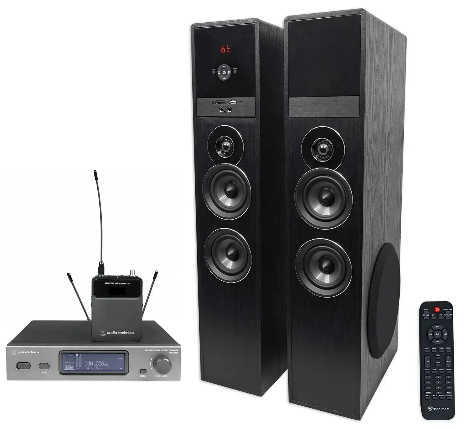 Микрофонная радиосистема Audio-technica ATW-3211EE1 (приемник + бодипак)