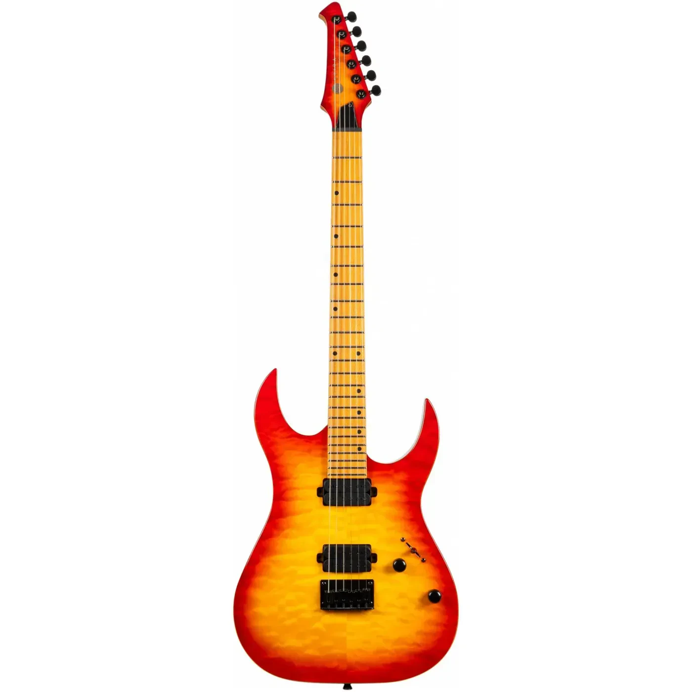 Электрогитара Spira Guitars S-500 QFB Fireburst