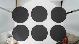 (6) JBL MTC-426BG Round Black Grilles for Control 426C/T, 426LP, 424LP Speakers