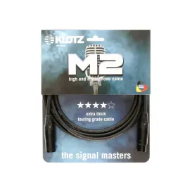 Микрофонный кабель Klotz M2KB1FM-1000 Black 10 м