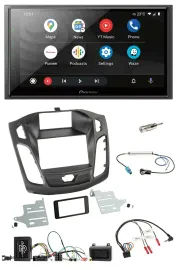 Автомагнитола для Ford Focus 2011–2014 Pioneer 2-DIN, DAB, Bluetooth, USB