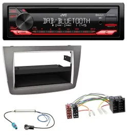 Автомагнитола JVC CD, DAB, USB, Bluetooth, MP3 для Alfa Romeo MiTo (955, 2008–2014) ISO