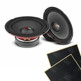 DS18 PRO-X8MSE 8" PRO-X Series 8-ohm Midrange Loudspeaker w/ Sound Damping
