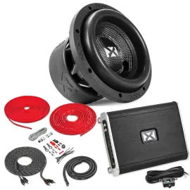 NVX VCW82 VCW82v3 | (2) 1300W Dual 2-Ohm 8" Subwoofers Package | Car Audio