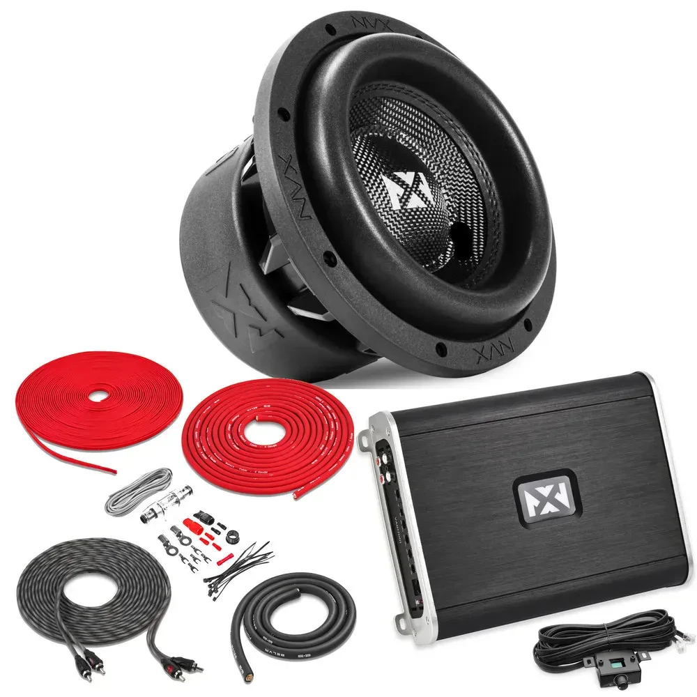 Сабвуфер для автомобиля NVX VCW82/VCW82v3 8" 1300W Dual 2-Ohm (набор, пара)