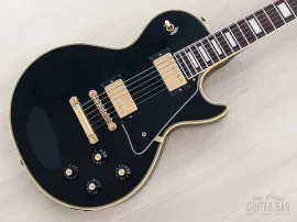 1982 Greco Super Real Custom Black Beauty EGC68-50 w/ Maxon Pickups, Japan