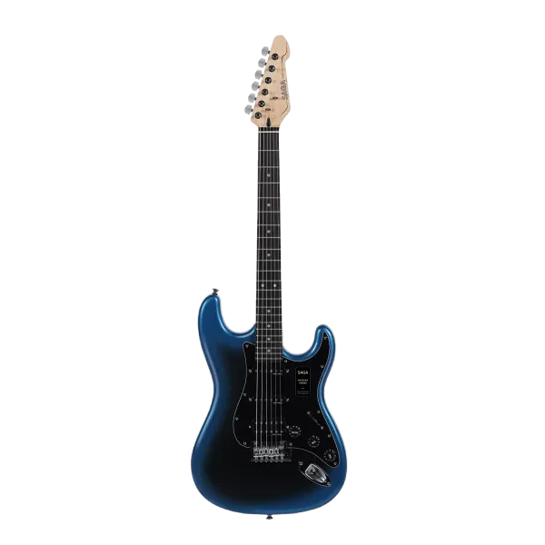 Электрогитара Saga Dark Night Blue с чехлом