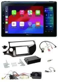 Pioneer Bluetooth DAB Lenkrad USB Autoradio für Kia Rio UB Facelift 2017-2023 pi