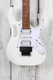 Ibanez Steve Vai Signature JEM JR Electric Guitar Quantum HSH White JEMJRWH