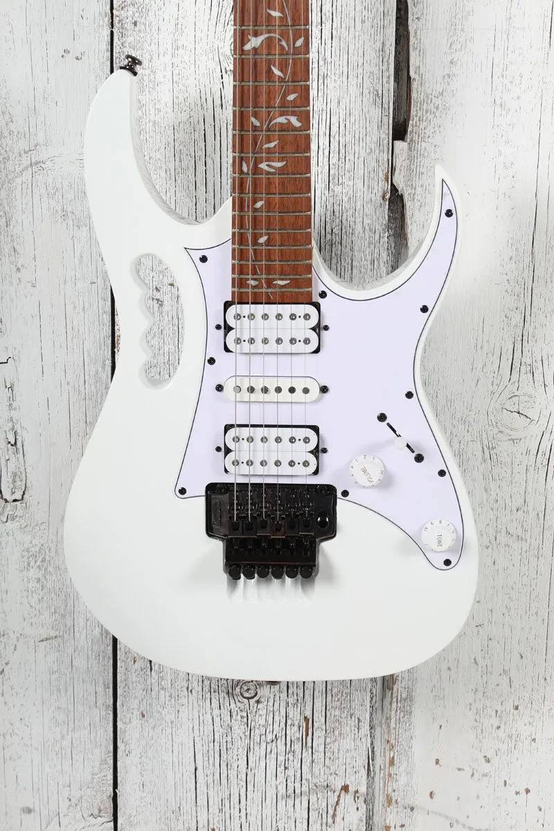 Ibanez Steve Vai Signature JEM JR Electric Guitar Quantum HSH White JEMJRWH