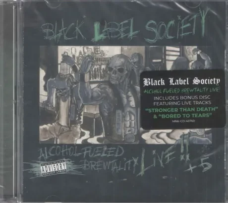 BLACK LABEL SOCIETY - Alcohol Fueled Brewtality Live!! + 5 (2CD)