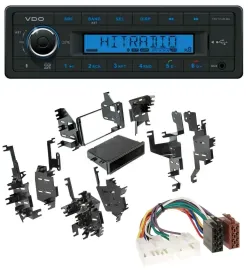 Автомагнитола для Toyota Highlander/MR2/Sequoia/Yaris VDO Bluetooth USB AUX MP3