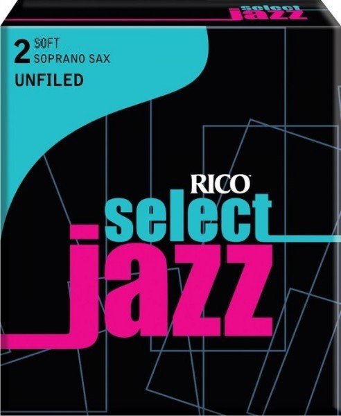 Трость для саксофона сопрано RICO Select Jazz RRS10SSX2S