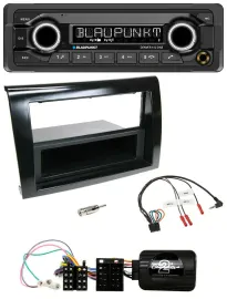 Автомагнитола для Fiat Bravo 2007–2014 Blaupunkt Bluetooth, DAB, USB, поддержка кнопок на руле