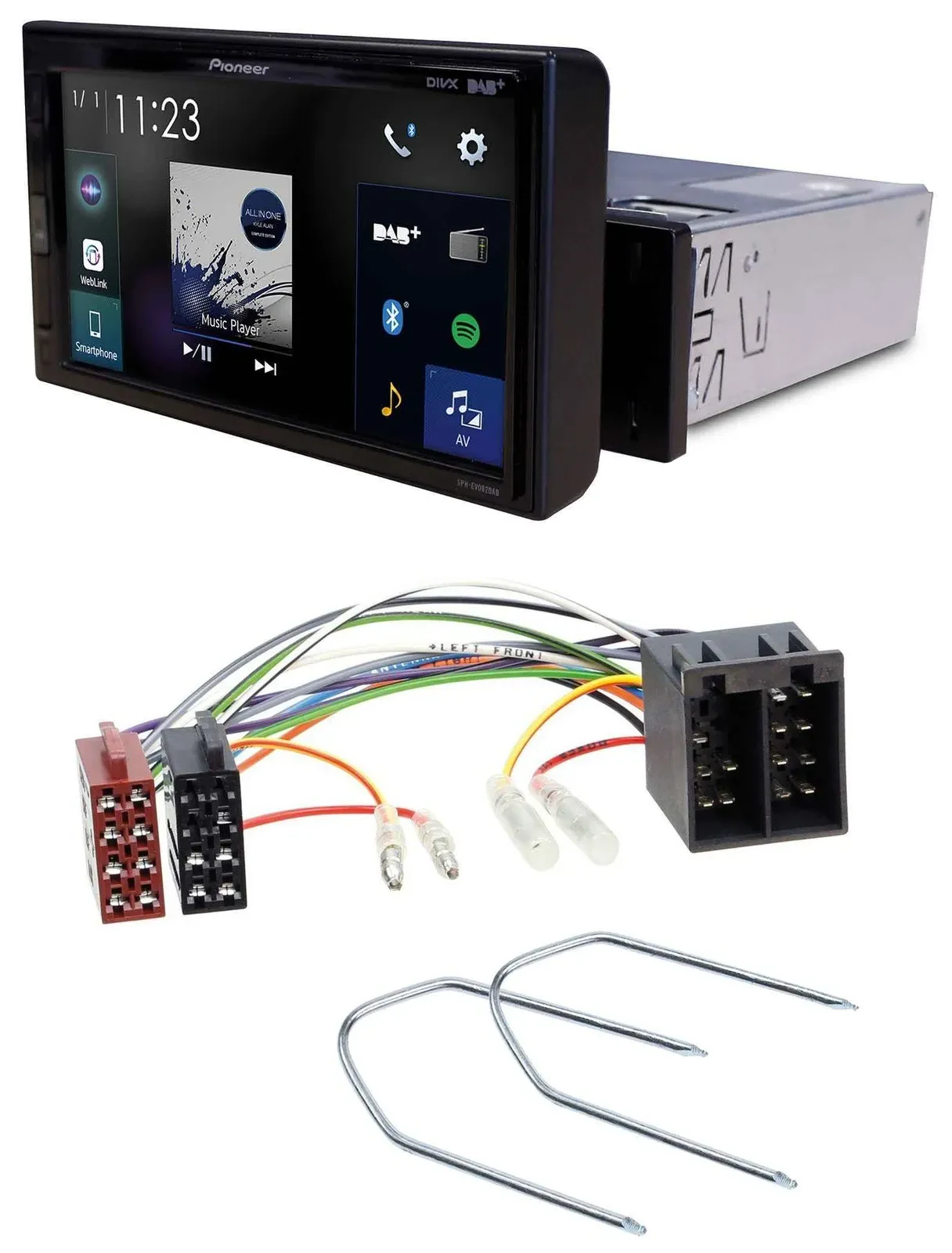 Pioneer DAB MP3 Bluetooth USB Autoradio für Seat Toledo 1 1991-1999 Ibiza 1984-1