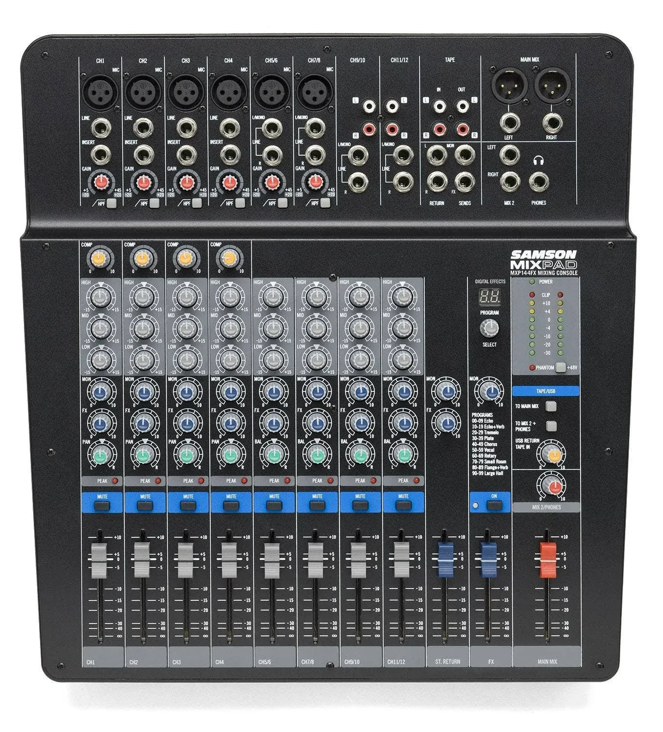 Samson MixPad MXP144FX 14-Input USB Mixer with FX