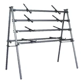 Стойка для клавишных Jaspers 4D-120B черная, 4-уровневая, 120 см