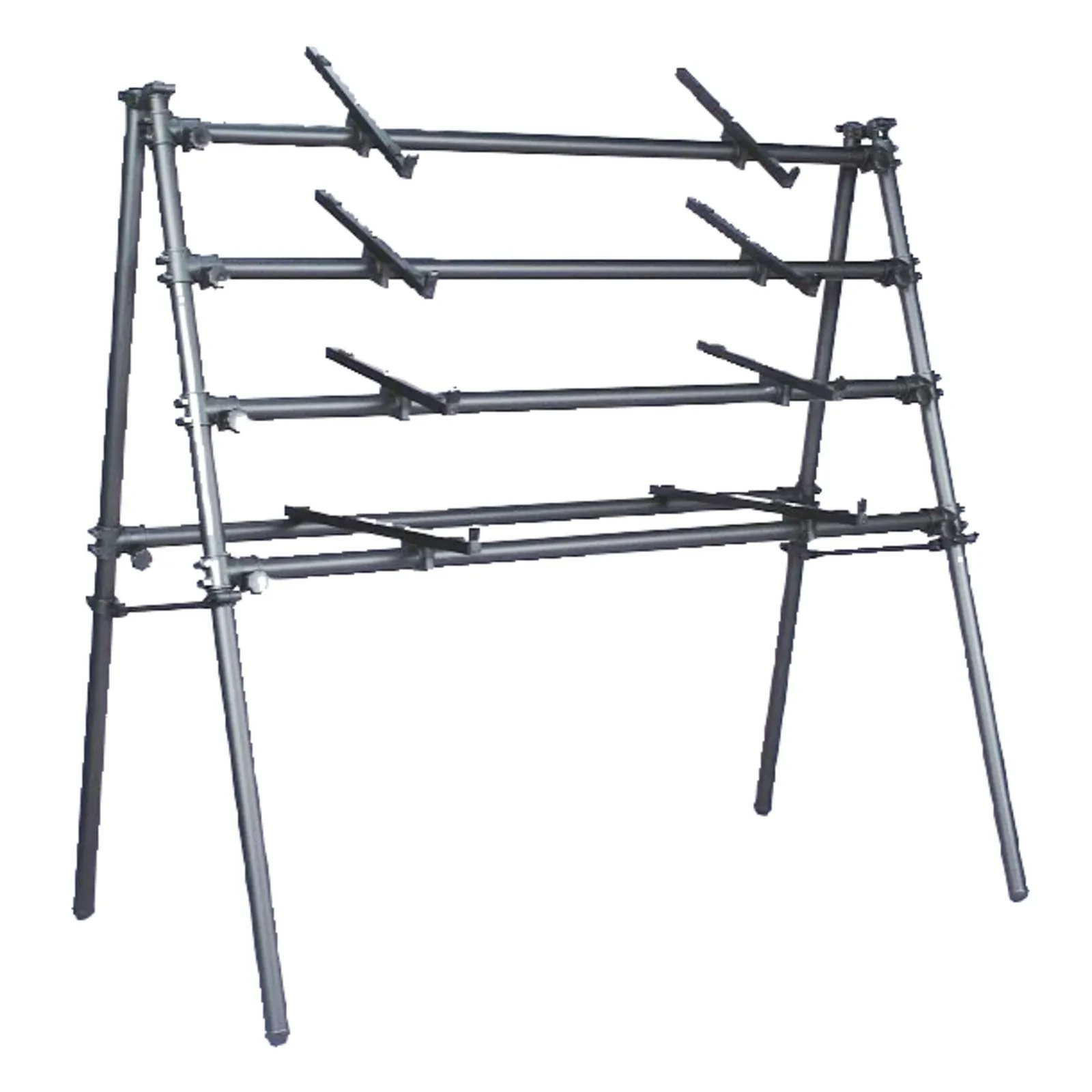 Стойка для клавишных Jaspers 4D-120B черная, 4-уровневая, 120 см