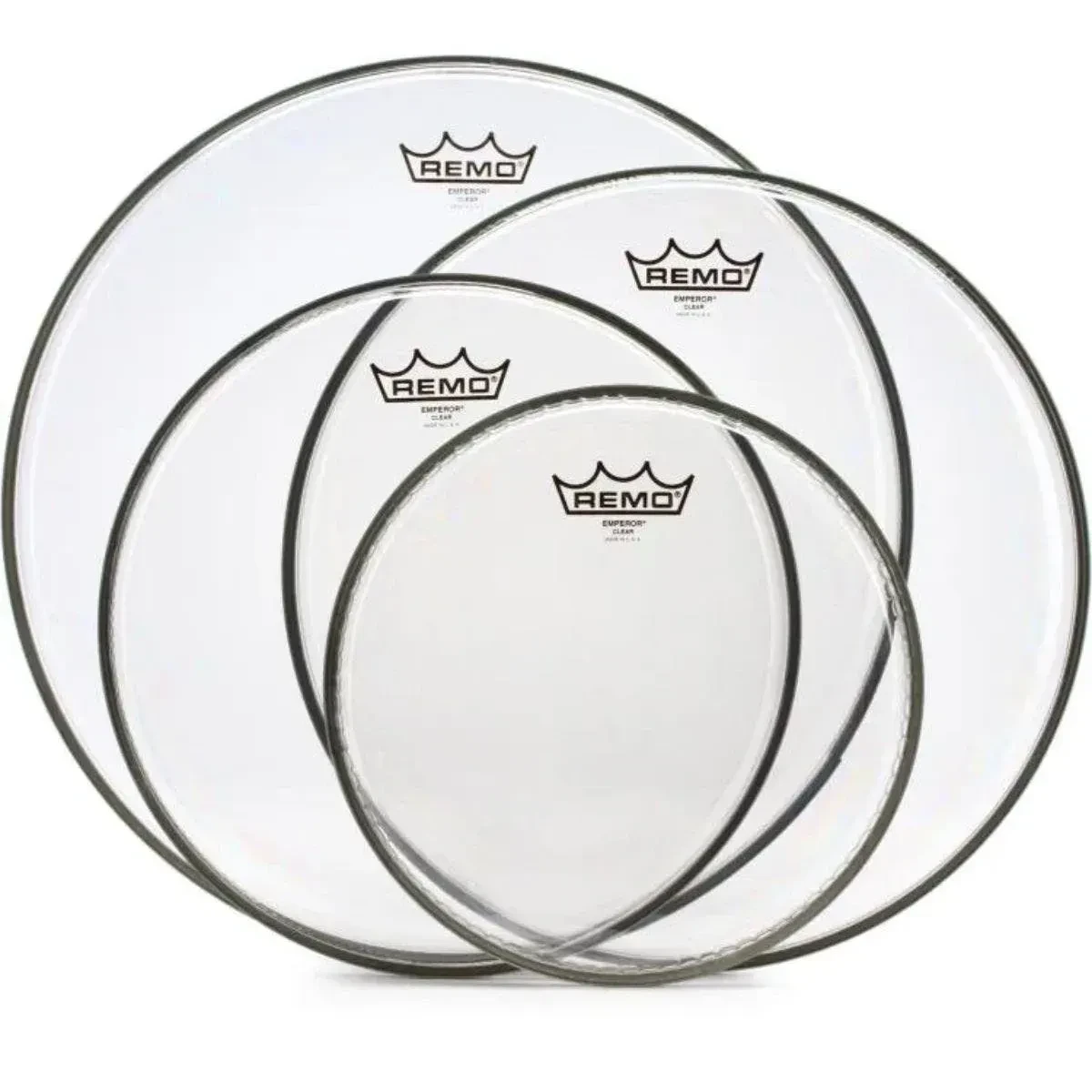 Remo Emperor Clear 4-Piece Tom Pack
