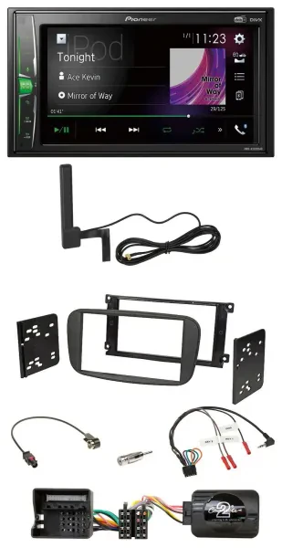 Pioneer MP3 DAB Lenkrad 2DIN Bluetooth Autoradio für Ford S-Max Mondeo 2007-2014