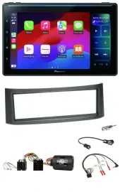 Pioneer Bluetooth DAB Lenkrad USB Autoradio für Smart ForFour W454 2004-2006 sch