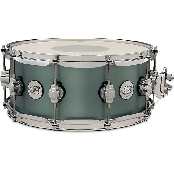 Малый барабан DW Design Maple 14x6 Satin Sage Metallic