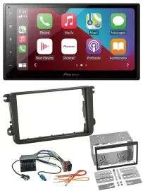 Pioneer USB MP3 DAB 2DIN Bluetooth Autoradio für VW Caddy Golf 5 6 Jetta ab 2003