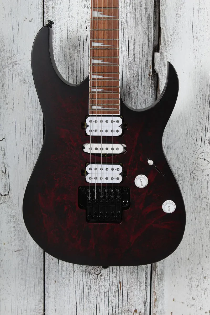 Ibanez RG Standard RG470DXW Solid Body Electric Guitar Wine Red Frozen Matte