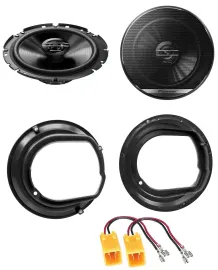 Pioneer 300Watt 2-Wege 16,5cm Lautsprecher für Peugeot 306 Citroen AX Fronttür A