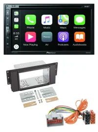Pioneer DVD 2DIN MP3 DAB Bluetooth USB Autoradio für Land Rover Free Lander 11-1