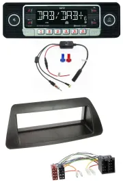 Dietz MP3 DAB Bluetooth USB Autoradio für Fiat Bravo Brava Marea Marea-Weekend