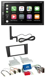 Pioneer USB 2DIN Bluetooth DAB MP3 Autoradio für Audi A4 99-01 B5 Symphony Aktiv